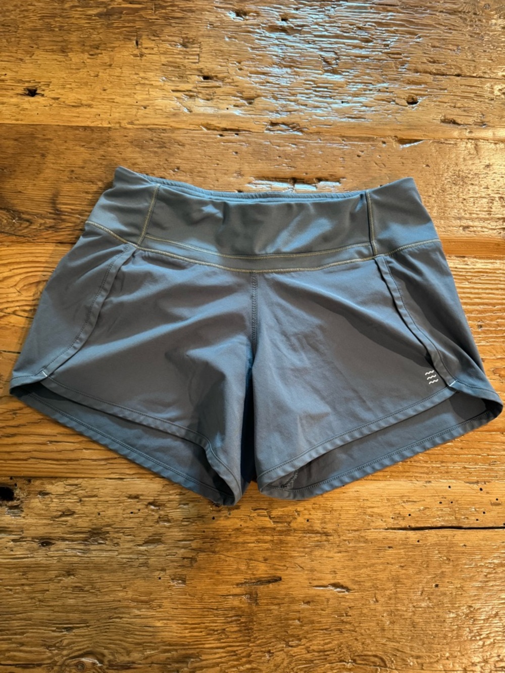 Free Fly Apparel Women's Athletic Shorts - Slate Blue